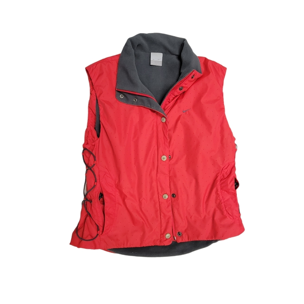 Nike Vest Zip up and button.